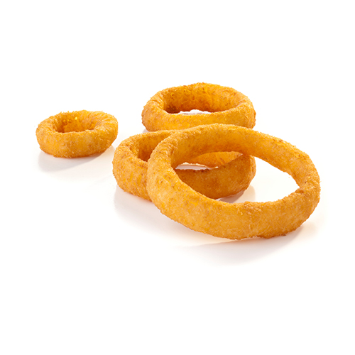 1/2" CRISPY TEMPURA BEER-FLAVOURED ONION RINGS  - box