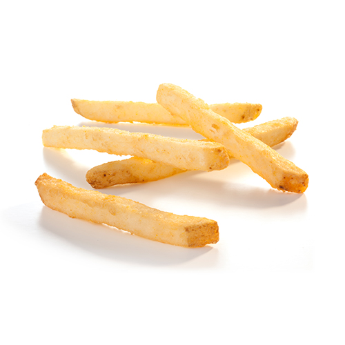 7/16" STRAIGHT CUT FRIES, SKIN-ON - box