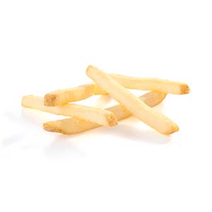 3/8" STRAIGHT CUT FRIES, SKIN-ON