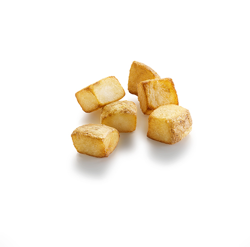 Dark Red Norland Chunky Diced, Skin-On - box