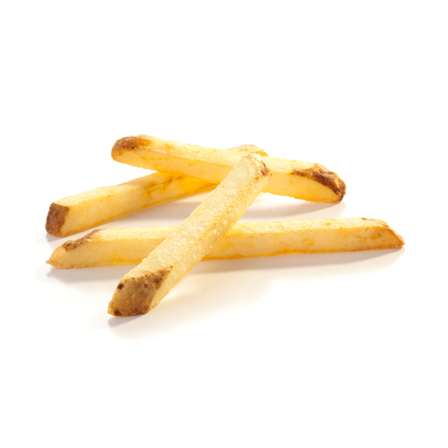 7/16" KENNEBEC STRAIGHT CUT FRIES WITH SEA SALT, SKIN-ON - box