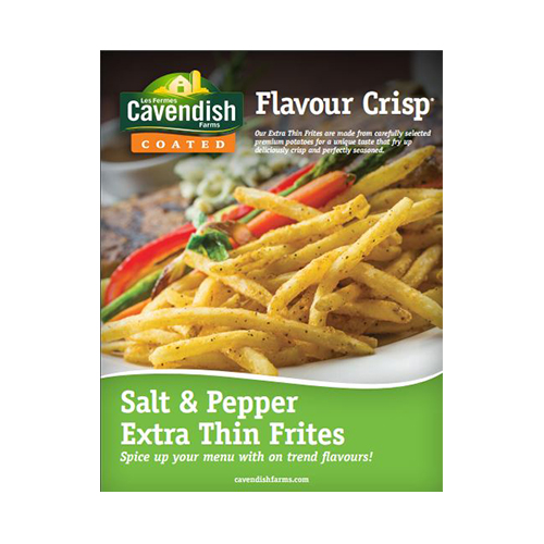 FlavourCrisp Salt & Pepper Frites Brochure